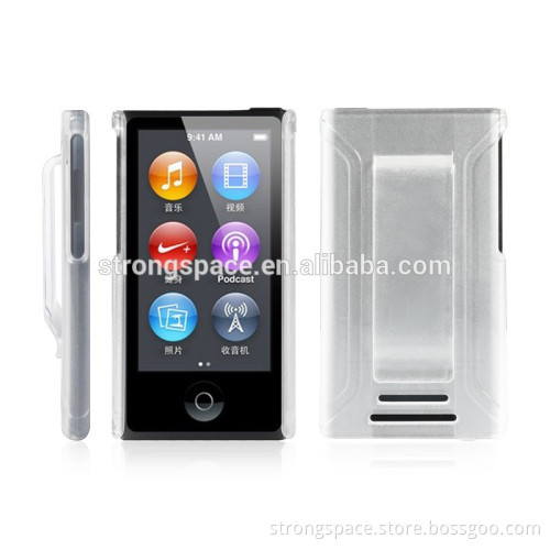 2015 New Transparent case for iPod Nano 8